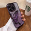 Transparent Shatter - proof Quicksand Butterfly Phone Case For iPhone 15 - MyMobile