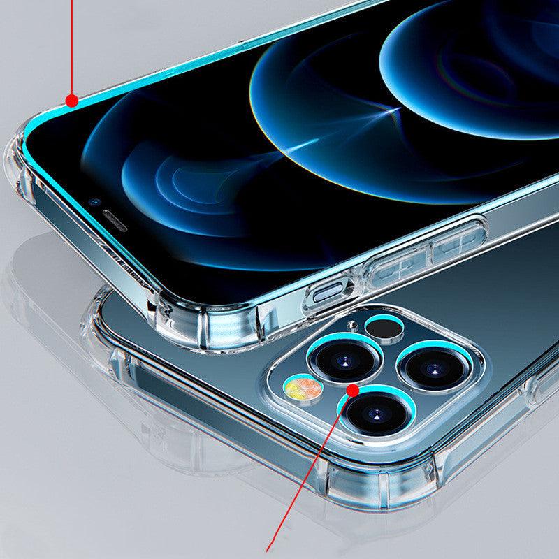 Transparent Tpu Lens Fine Hole All - inclusive Mobile Phone Case For iPhone 12, 13, 14 - MyMobile