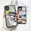 Trendy Personality Label Silicone Eagle Eye Fine Hole Mobile Phone Case - MyMobile