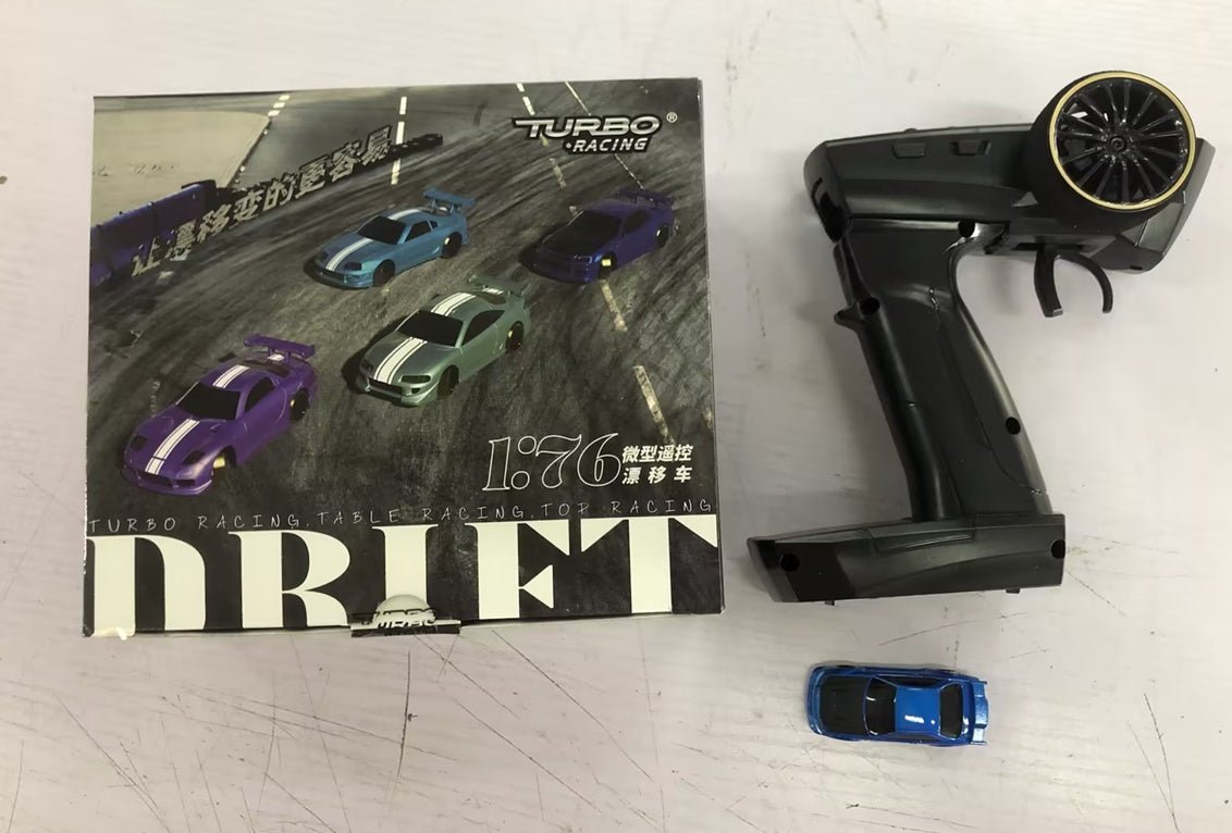 Turbo Racing 1vs76 C64 Drift RC Car With Gyro Radio Full Proportional Remote Control Toys - MyMobile