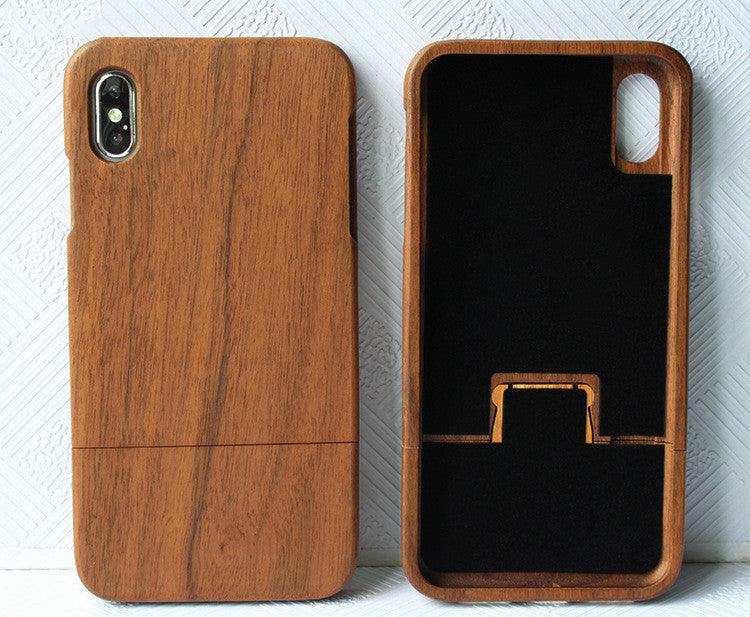 Two - stage wooden mobile phone case - MyMobile