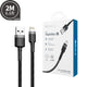 iQuick Braided Lightning to USB-A Fast Charging Cable 2M - MyMobile