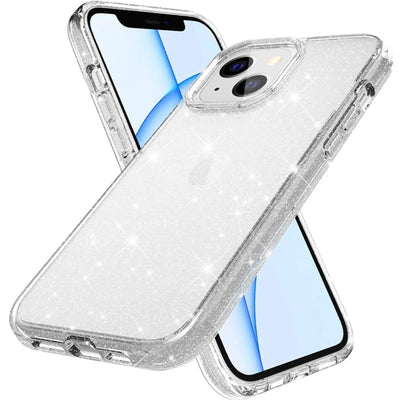 Ultimake Glitter Shockproof Case Cover for iPhone 15 Clear - MyMobile