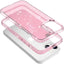 Ultimake Glitter Shockproof Case Cover for iPhone 15 Pink Clear - MyMobile