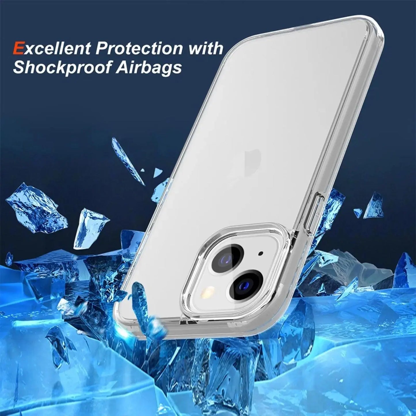 Ultimake Shockproof Case Cover for iPhone 15 Clear - MyMobile