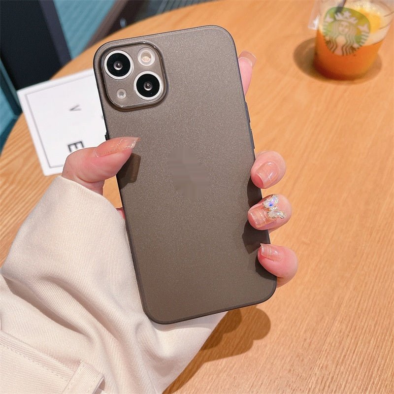 Ultra - thin Frosted Heat Dissipation Fine Hole Phone Case For iPhone 15 - MyMobile