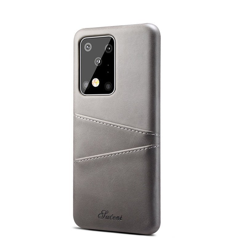 Ultra - thin Protection Retro Small Leather Pattern Card Phone Case For Samsung Galaxy S24 - MyMobile