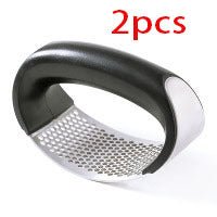 Upgraded Stainless Steel Garlic Press Squeezer Manual Garlic Ginger Rocker Crusher Garlic Cutting Mince Tools Kitchen Gadgets - MyMobile