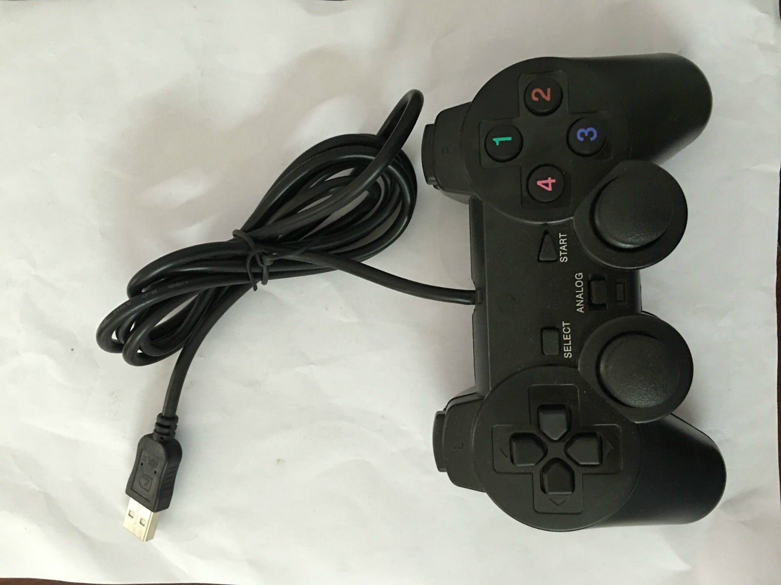 USB gamepad PS2 wired controller - MyMobile