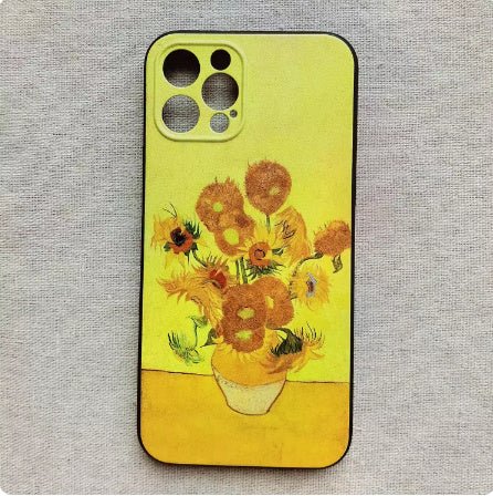 Van Gogh Starry Sky Mobile Phone 3D Soft Case For iPhone 15 - MyMobile