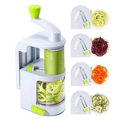 Vegetable Grater Potato Spiral Slicer Whirlwind Fruit Vegetable Spiral Machine Noodle Maker Multifunctional Kitchen Gadgets - MyMobile