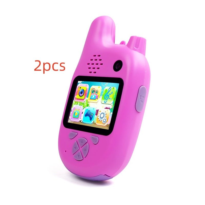 Walkie - Talkie Kids Camera Toys Mini HD Cartoon Cameras - MyMobile