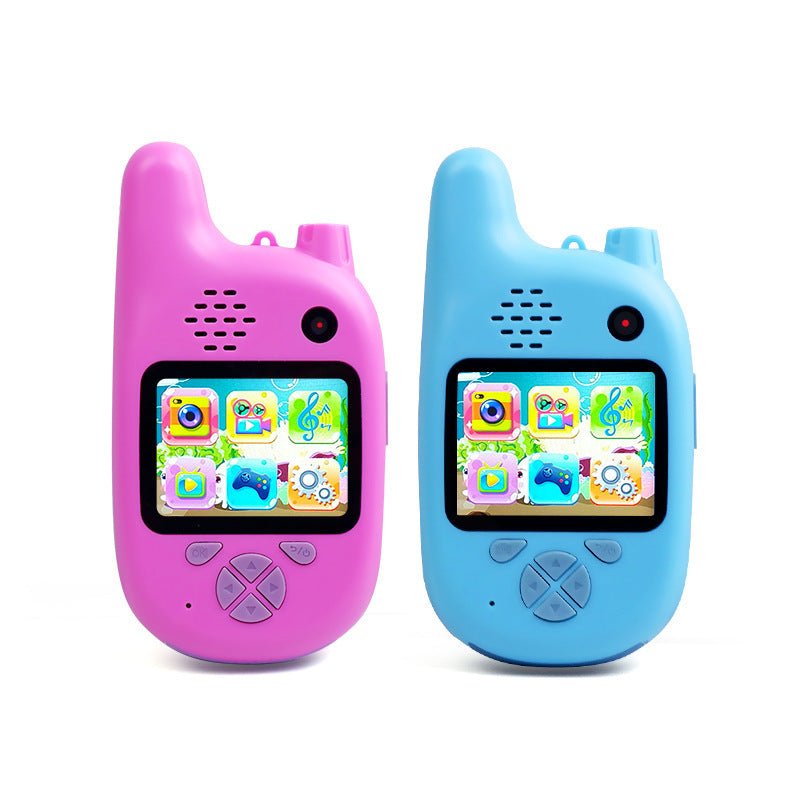 Walkie - Talkie Kids Camera Toys Mini HD Cartoon Cameras - MyMobile