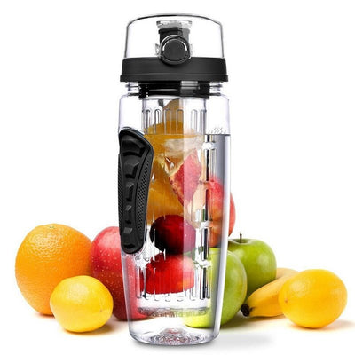 Water Fruit Bottle BPA Free Plastic Sport Fruit Infuser With Infuser Juice Shaker Drink Bottle Of Water - MyMobile