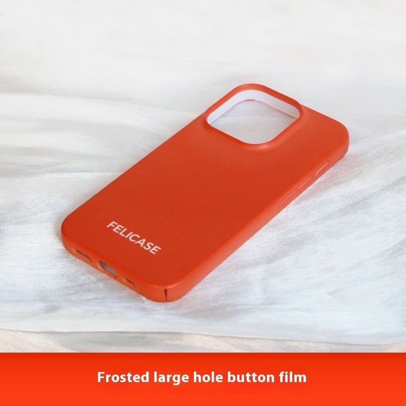 Wenchuang White Frosted Bright Face Phone Case For For iPhone 16 - MyMobile