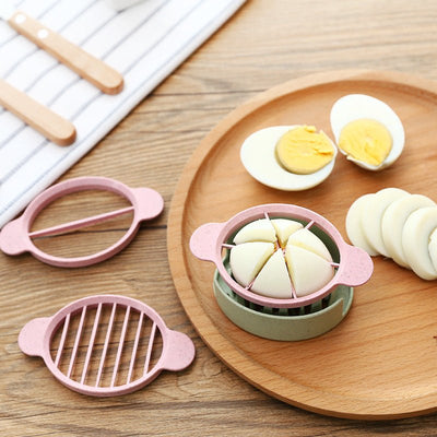 Wheat Straw Egg Cutter Egg Splitter Kitchen Supplies - MyMobile