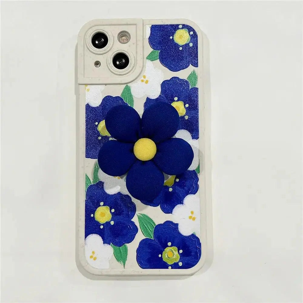 Wheat Straw Flower Mobile Phone Shell - MyMobile