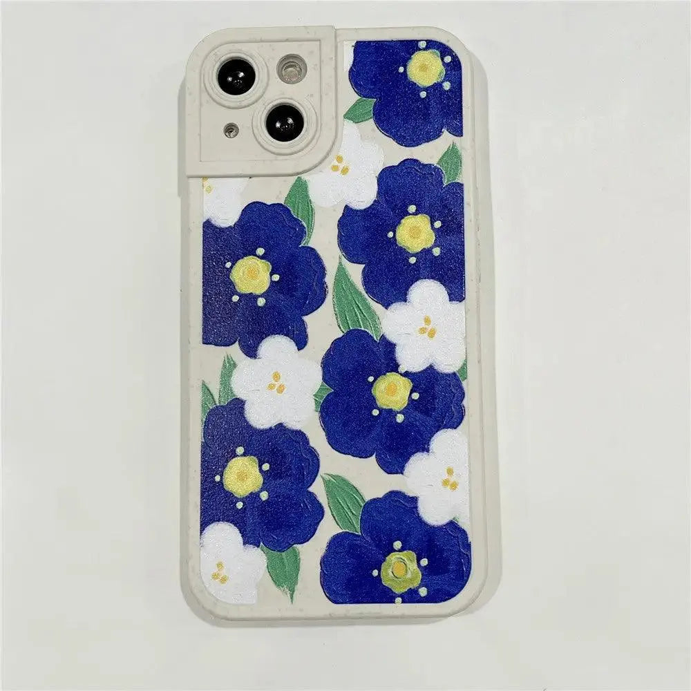 Wheat Straw Flower Mobile Phone Shell - MyMobile