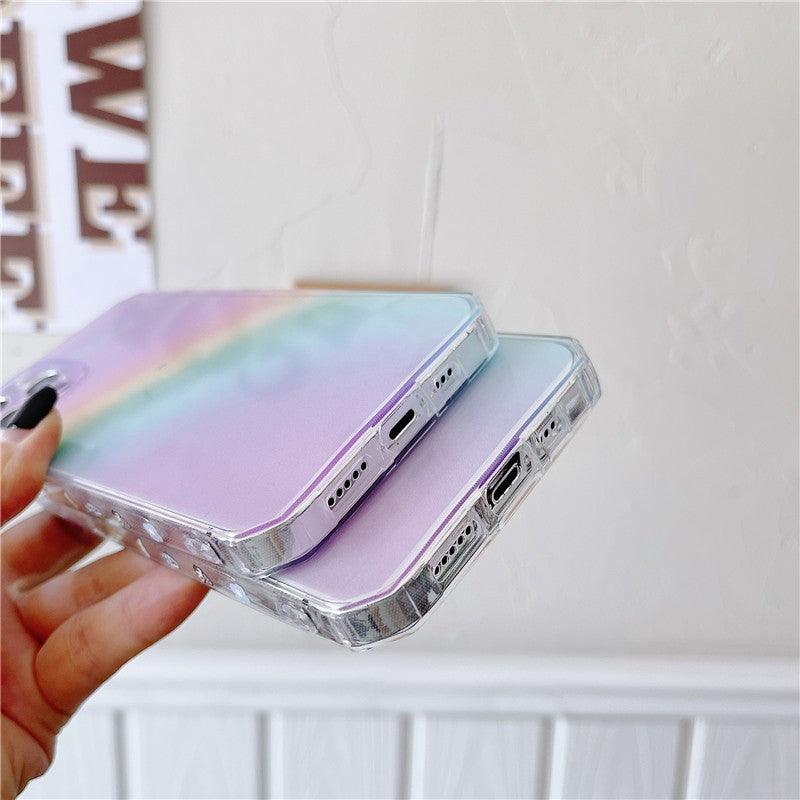 Wind Rainbow Phone Case Suitable Transparent Soft Case For iPhone 12, 13, 14 - MyMobile