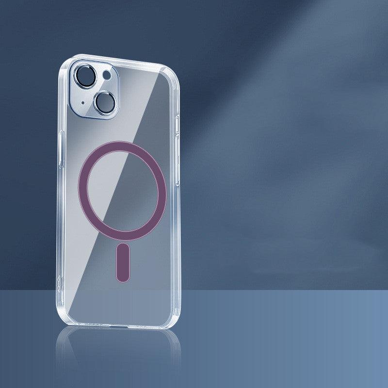 Wireless Charging Liquid Silicone Magnetic Mobile Phone Case - MyMobile