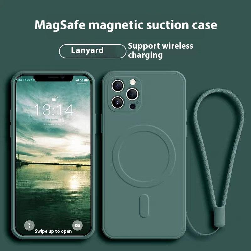 Wireless New Liquid Silicone Magnetic Phone Case For iPhone 13, 14, 15 - MyMobile