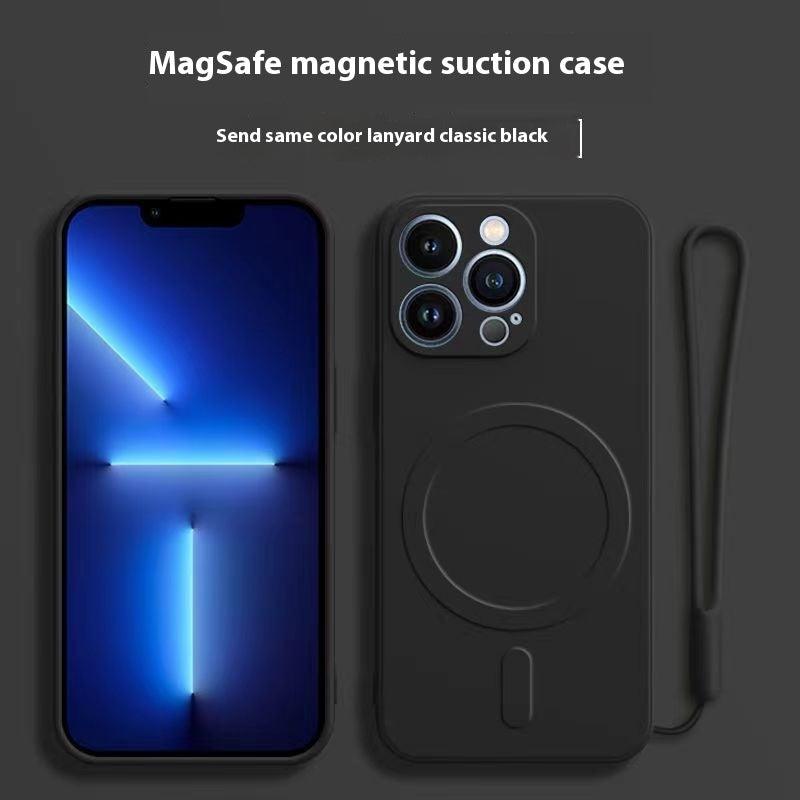 Wireless New Liquid Silicone Magnetic Phone Case For iPhone 13, 14, 15 - MyMobile