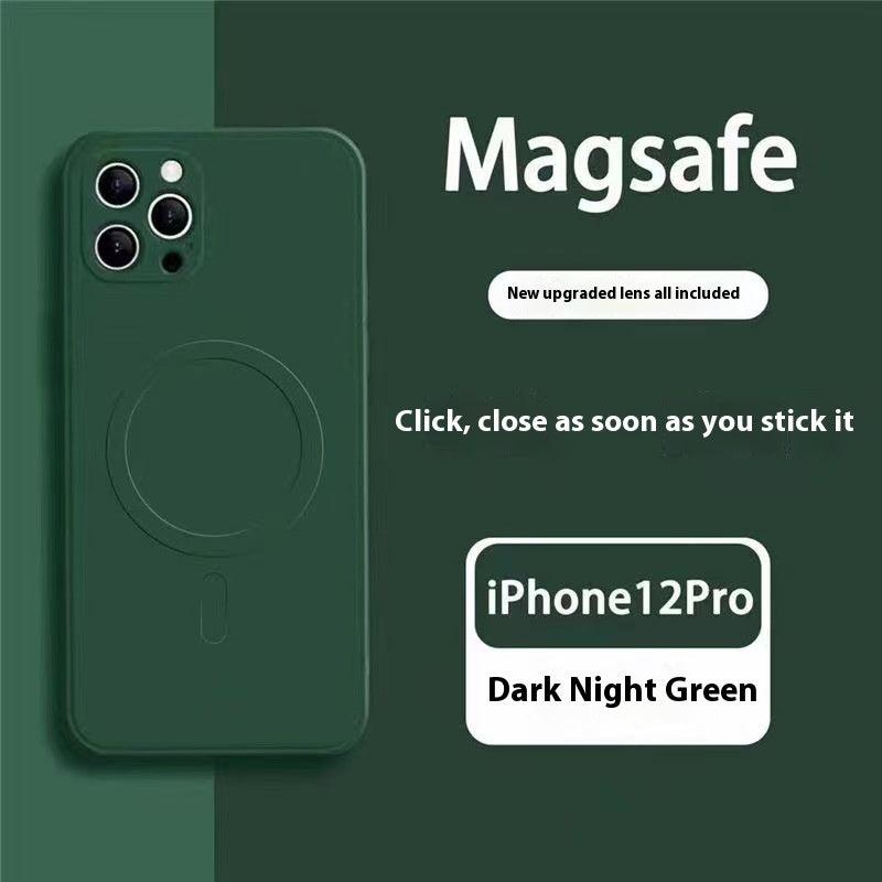 Wireless New Liquid Silicone Magnetic Phone Case For iPhone 13, 14, 15 - MyMobile