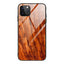 Wood Grain Glass Anti Fall Mobile Phone Case - MyMobile