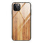 Wood Grain Glass Anti Fall Mobile Phone Case - MyMobile