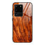 Wood grain tempered glass phone case For Samsung Galaxy Note 10 - MyMobile