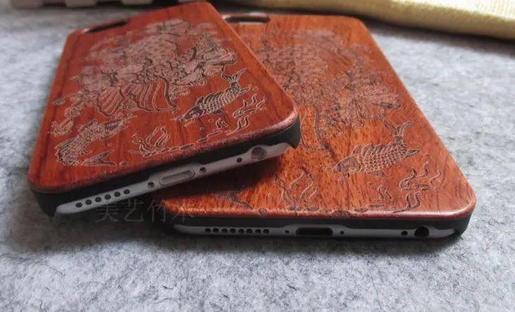 Woodcarving mobile phone case - MyMobile