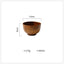 Wooden Bowl Japanese Style Wood Rice Soup Bowl Salad Bowl Food Container Large Small Bowl for Kids Tableware Wooden Utensils - MyMobile