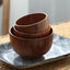 Wooden Bowl Japanese Style Wood Rice Soup Bowl Salad Bowl Food Container Large Small Bowl for Kids Tableware Wooden Utensils - MyMobile