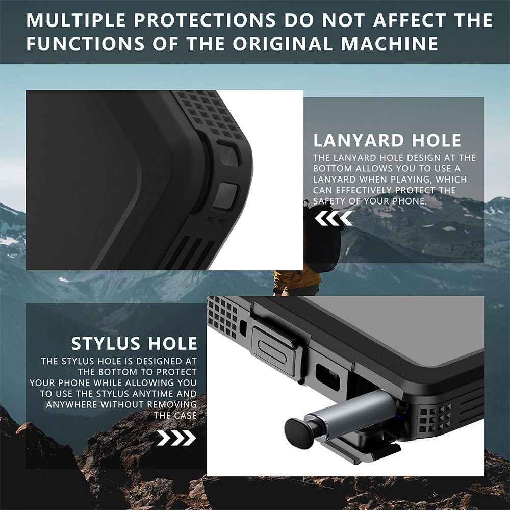 Redpepper Dot+ IP68 Waterproof Case Cover with Magnetic Ring for Samsung Galaxy S26 Ultra