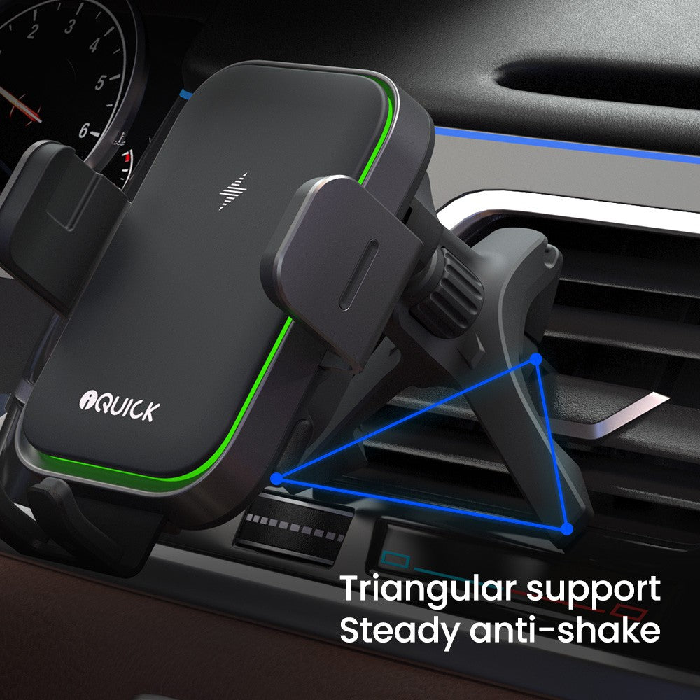 iQuick RX3 15W Wireless Charging Induction Car Holder (IQUICK-X3)