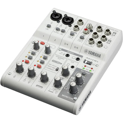 Yamaha AG06 MK2 Live Streaming Mixer - MyMobile