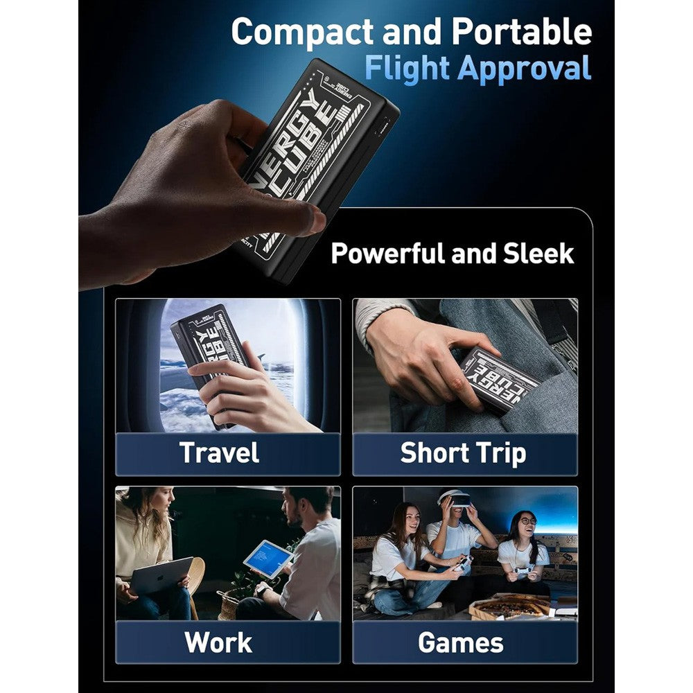 MOVE SPEED Laptop Portable Charger Power Bank 20,000mAh 65W (YSPBE20-65)