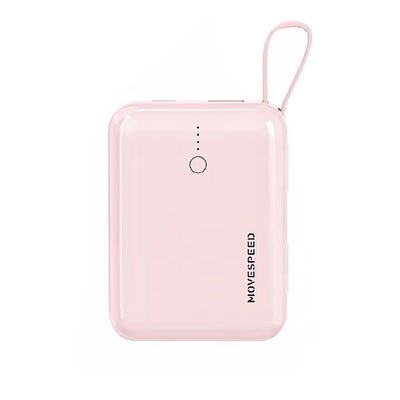 MOVE SPEED YSPBQ10Plus Portable Charger Mini Cute Power Bank 10,000mAh 22.5W (CCC Certified)