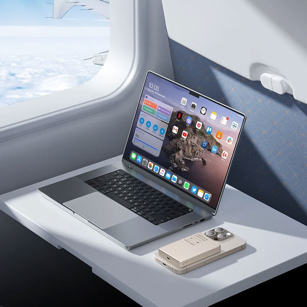 MOVE SPEED S10 Ultra-thin Titanium Magnetic Power Bank 10,000mAh PD20W (YSPBS10)