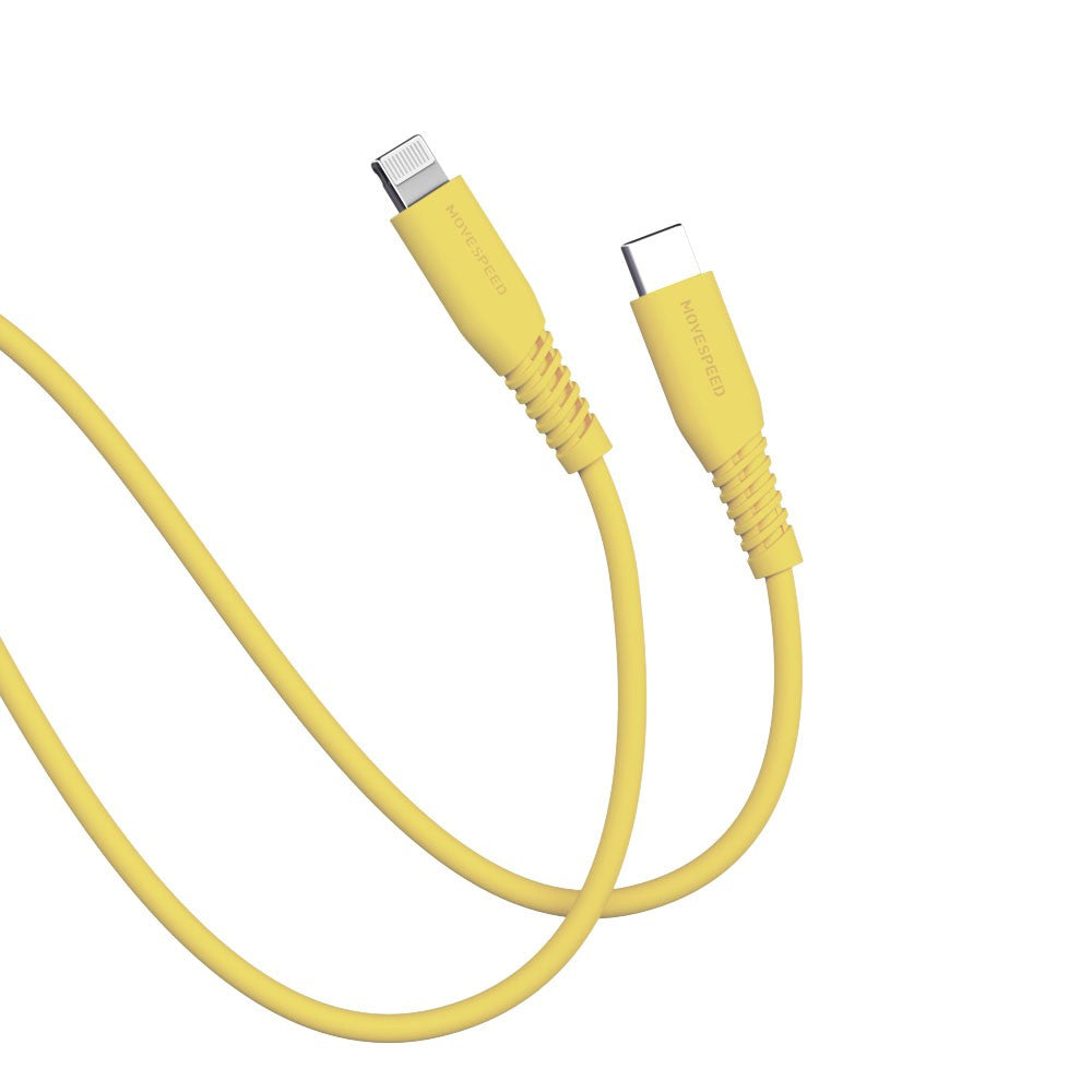 MOVE SPEED 30W USB-C to Lightning Colorful Charging Cable 1.2m (YSUCM04-CL12)
