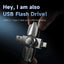 MOVE SPEED 256GB 360° Funny Gyroscope Pendrive 550MB/s USB 3.2 Type-C Flash Drive (YSUYV-256GSN)