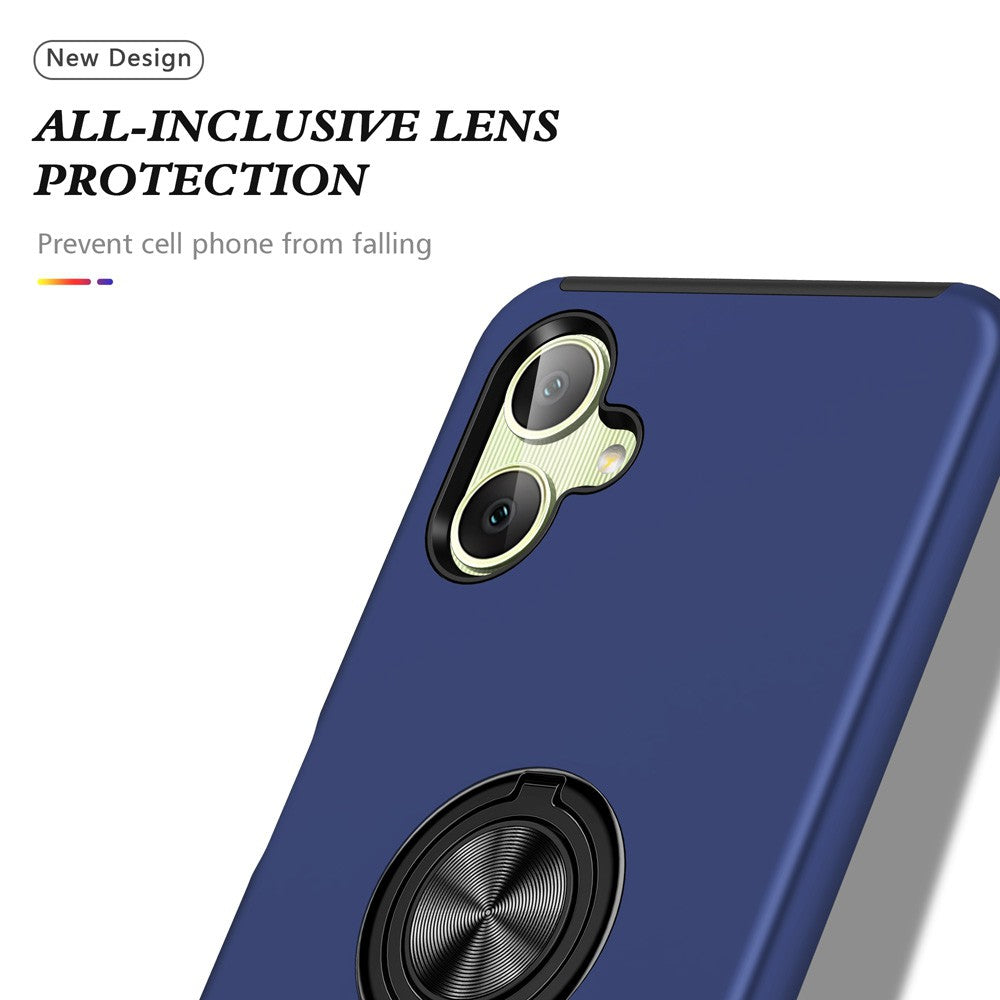 Magnetic Ring Holder Shockproof Case Cover for Samsung Galaxy A07 4G A075