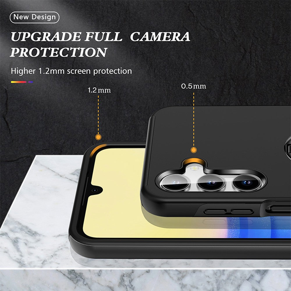 Magnetic Ring Holder Shockproof Case Cover for Samsung Galaxy A17 5G A176B / A26 5G A266B