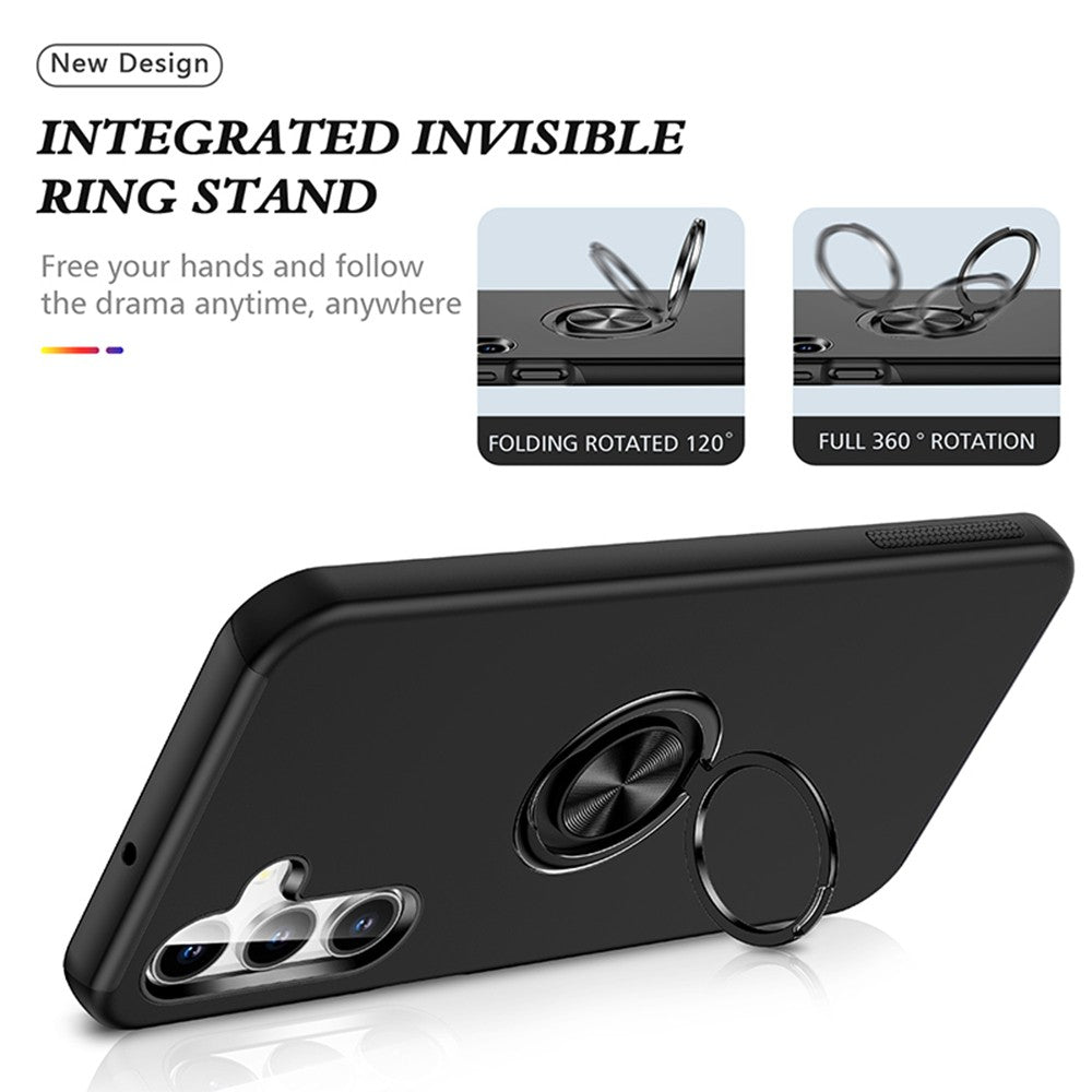 Magnetic Ring Holder Shockproof Case Cover for Samsung Galaxy A17 5G A176B / A26 5G A266B