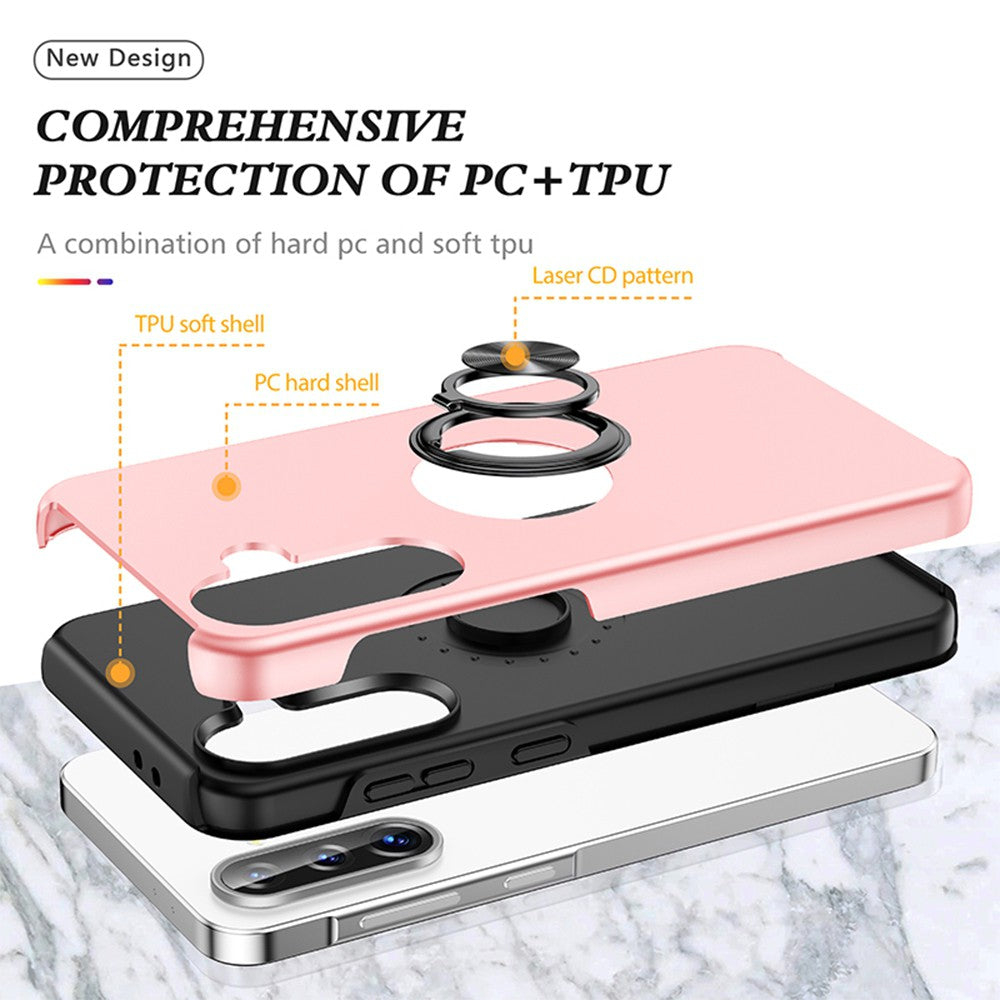 Magnetic Ring Holder Shockproof Case Cover for Samsung Galaxy A36 5G A366 / A37 5G A376 / A56 5G A566