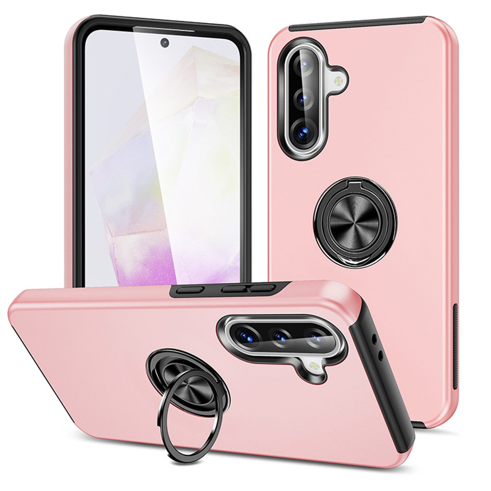 Magnetic Ring Holder Shockproof Case Cover for Samsung Galaxy A36 5G A366 / A37 5G A376 / A56 5G A566