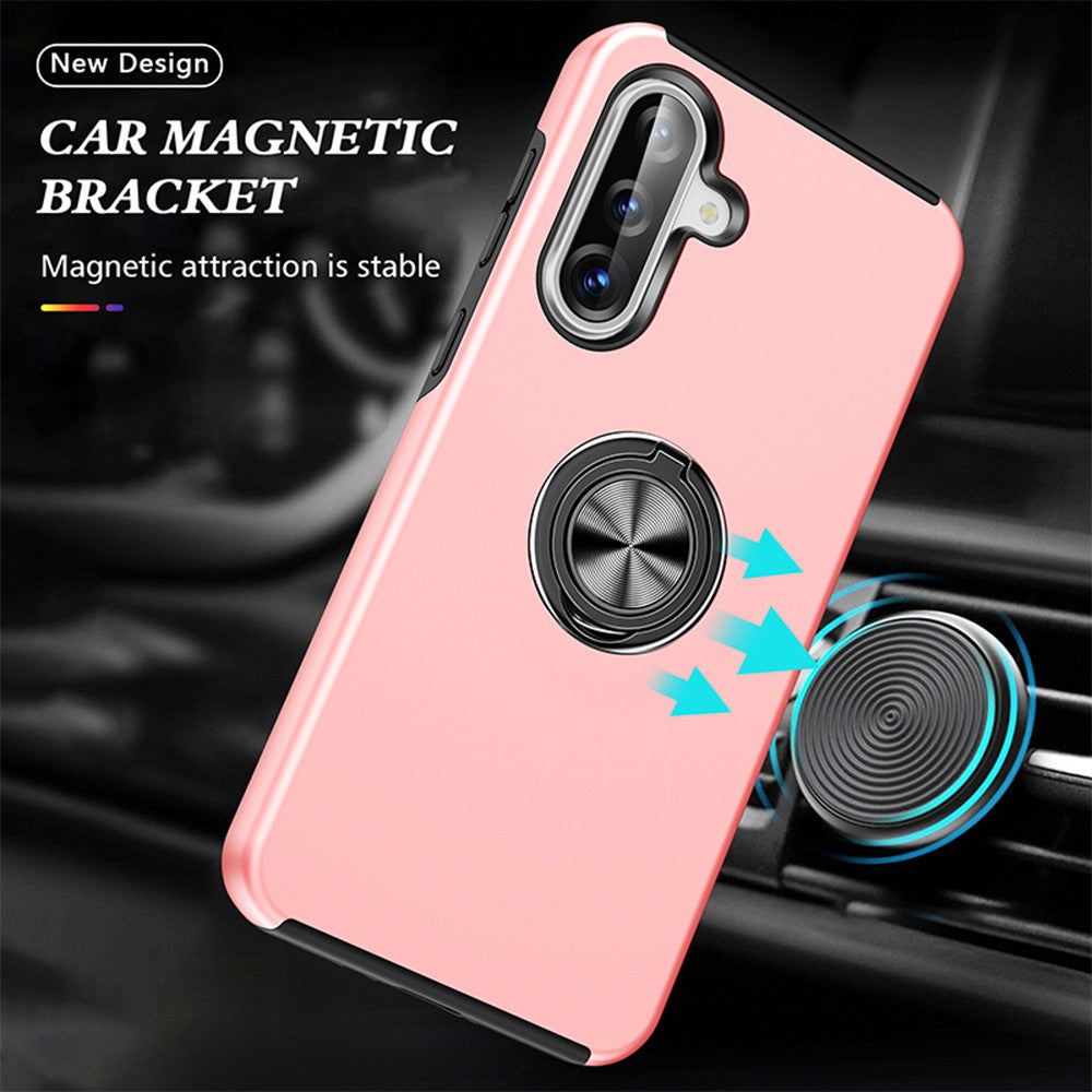 Magnetic Ring Holder Shockproof Case Cover for Samsung Galaxy A36 5G A366 / A37 5G A376 / A56 5G A566