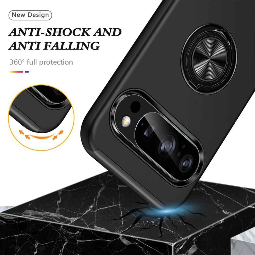 Magnetic Ring Holder Shockproof Case Cover for Google Pixel 10 / 10 Pro