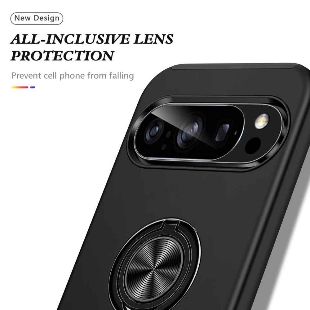 Magnetic Ring Holder Shockproof Case Cover for Google Pixel 10 / 10 Pro