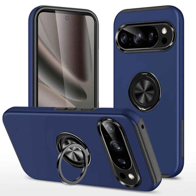 Magnetic Ring Holder Shockproof Case Cover for Google Pixel 10 / 10 Pro